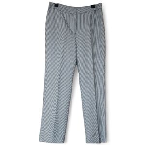 Kasper Black And White Houndstooth Pants Sz 8 Petite  Style: Kate Classic Fit